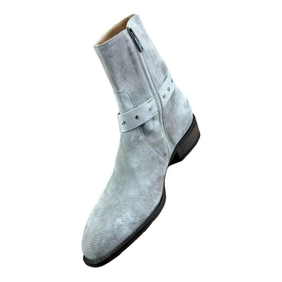 JO GHOST Men Suede  Chelsea Boots - Picture 6 of 8